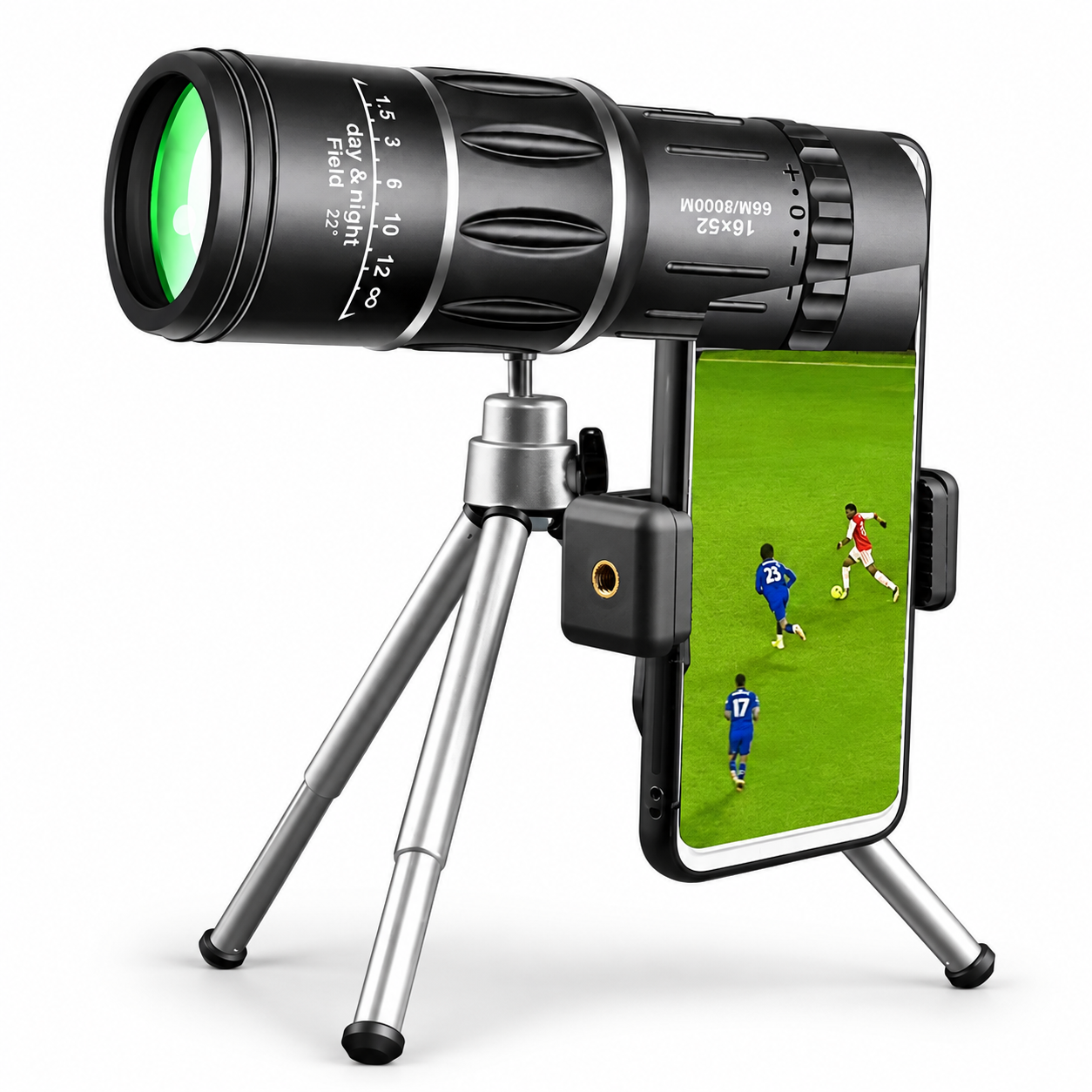 Portable High Magnification Monocular Telescope