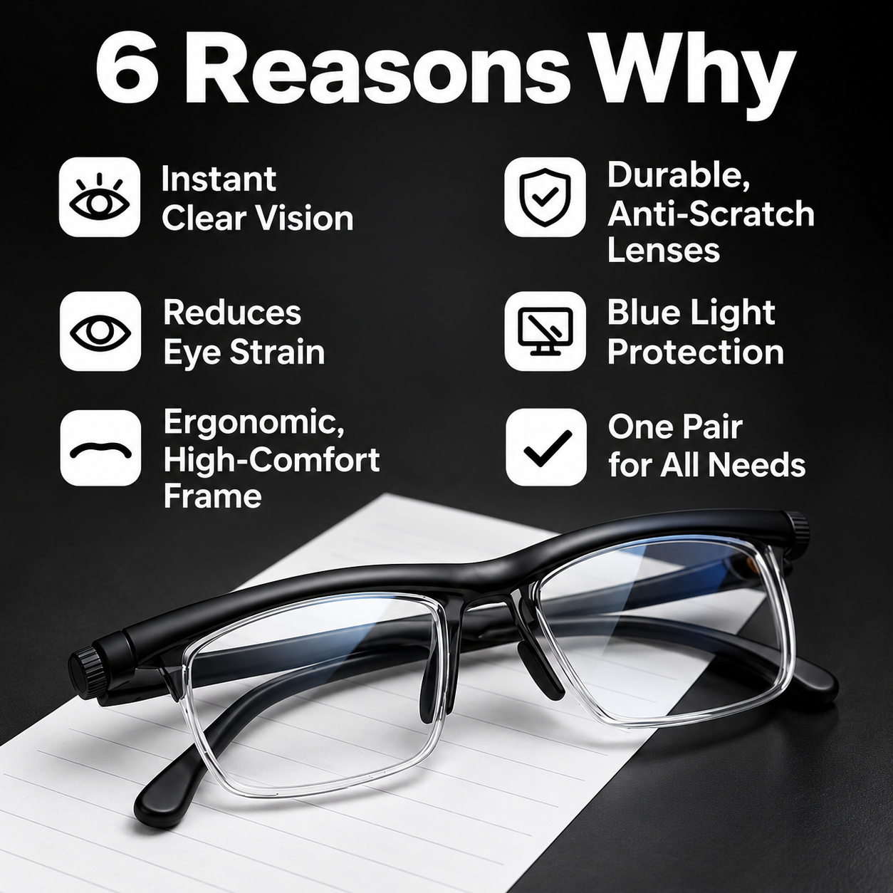 Adjustable Vision Glasses - Image 3